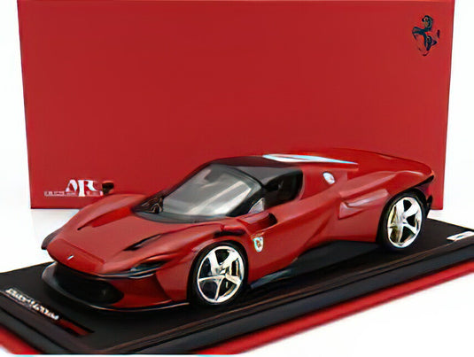 FERRARIフェラーリ DAYTONA SP3 2022  CON VETRINA  WITH SHOWCASE  ROSSO CORSA  RED/MRコレクション 1/18ミニカー