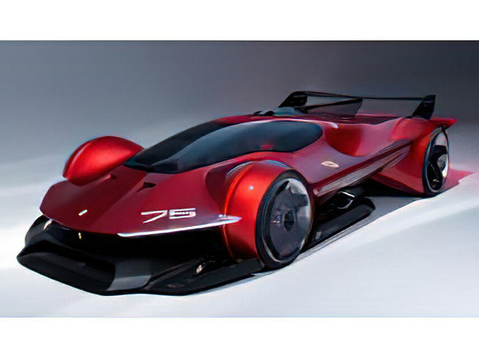 【予約】12月以降発売予定FERRARIフェラーリ VISION GRAN TURISMO 2024  ROSSO MAGMA  RED MET/MRコレクション 1/18ミニカー