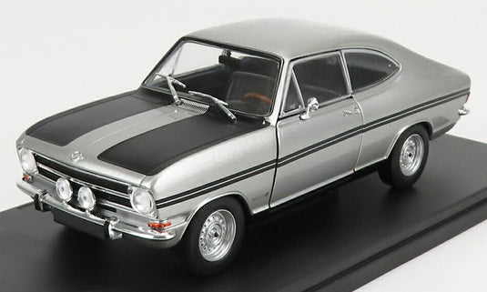 OPELオペル カデット B ラリー 1967 シルバー CARROS-INESQUECIVEIS-PORTUGAL-2021 / EDICOLA 1/24 ミニカー