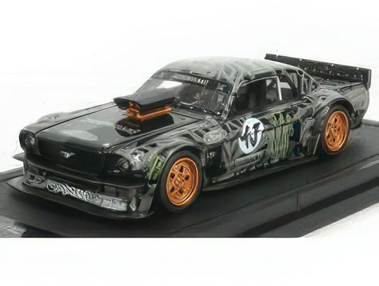 【予約】FORD USA マスタング 1965 フーニガン N 43 クーペ 2017 ケン・ブロック グレー ブラック/ TOPMARQUES COLLECTION 1/43 ミニカー