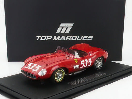 【予約】FERRARI 315S スパイダー N 535 ウィナー ミッレミリア 1957 ピエロ・タルッフィ レッド/ TOPMARQUES COLLECTION 1/18 ミニカー