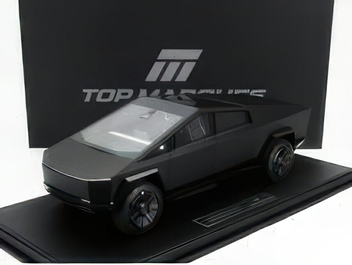 【予約】TESLA サイバートラック 2022 マットブラック/ TOPMARQUES COLLECTION 1/18 ミニカー