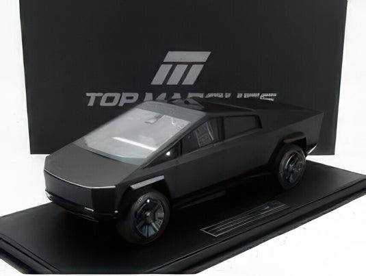 【予約】TESLA サイバートラック 2022 マットブラック/ TOPMARQUES COLLECTION 1/18 ミニカー