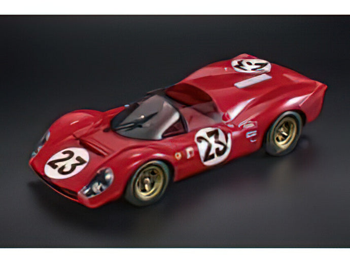 【予約】2025年発売予定FERRARI - 330 P4 4.0L V12 SPIDER TEAM FERRARI SPA SEFAC N 23 WINNER 24h DAYTONA 1967 LORENZO BANDINI - CHRIS AMON - RED/TOPMARQUES 1/18ミニカー