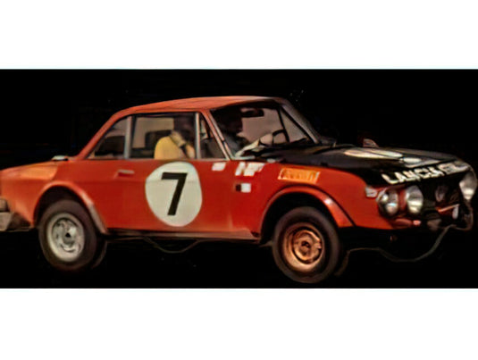 【予約】2025年発売予定LANCIA - FULVIA HF 1600 COUPE N 7 2nd RALLY ACROPOLIS 1972 SIMO LAMPINEN - BO REINICKE - RED WHITE/TOPMARQUES 1/12ミニカー