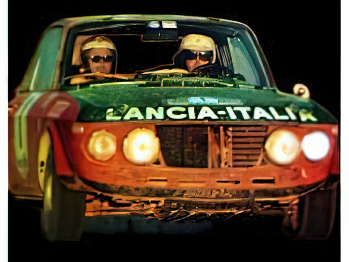 【予約】2025年発売予定LANCIA - FULVIA HF 1600 COUPE N 1 WINNER RALLY DU MAROC 1972 SIMO LAMPINEN - SOLVE ANDREASSON - RED BLACK/TOPMARQUES 1/12ミニカー