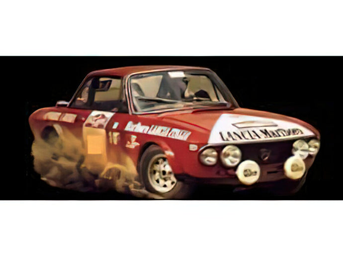 【予約】2025年発売予定LANCIA - FULVIA HF 1600 COUPE N 12 2nd RALLY SANREMO 1972 SERGIO BARBASIO - PIERO SODANO - RED WHITE/TOPMARQUES 1/12ミニカー