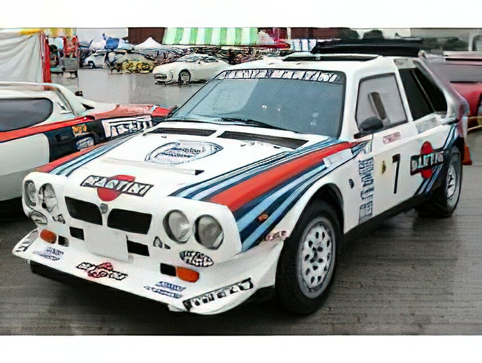 【予約】2025年発売予定LANCIA - DELTA S4 TEAM MARTINI RACING N 7 WINNER RALLY MONTECARLO 1986 HENRI TOIVONEN - SERGIO CRESTO - WHITE BLUE RED/TOPMARQUES 1/12ミニカー