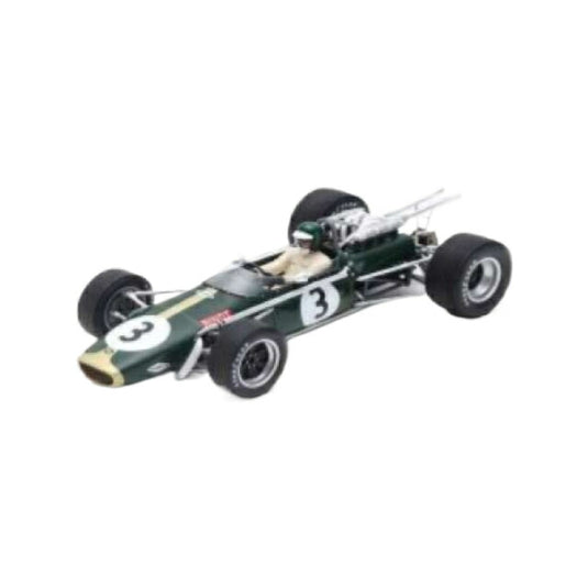 1968 Brabham BT24 #3 Jochen Rindt 3rd South African GP レジンシリーズ green/Spark 1/18ミニカー