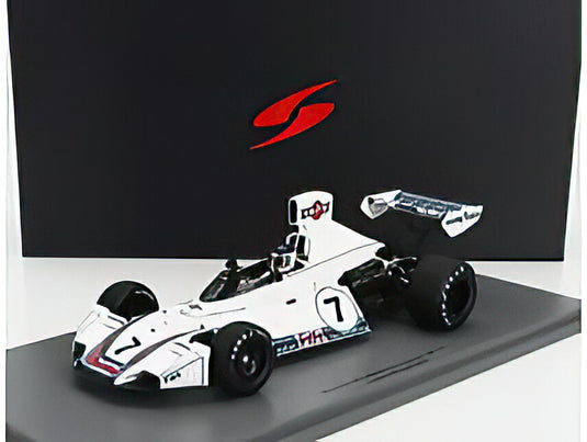 BRABHAM F1 BT44B N 7 WINNER GERMAN GP 1975 CARLOS REUTEMANN WHITE/Spark 1/18ミニカー