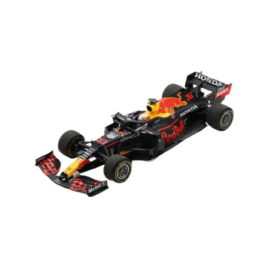 2021 Red Bull Racing Honda RB16B #33 Max Verstappen Red Bull Racing Winner Emilia Romagna GP レジンシリーズ black/red/orange/Spark 1/18ミニカー