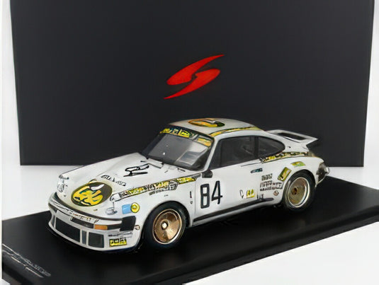 PORSCHE - 911 934 3.0L F6 TURBO TEAM ANNE-CHARLOTTE VERNEY N 84 24h LE MANS 1979 A.C.VERNEY - R.METGE - P.BARDINON - LIGHT GREY/Spark 1/18ミニカー