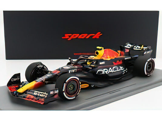 RED BULL - F1 RB19 TEAM ORACLE RED BULL RACING N 11 WINNER AZERBAIJAN GP 2023 SERGIO PEREZ - MATT BLUE/Spark 1/18ミニカー