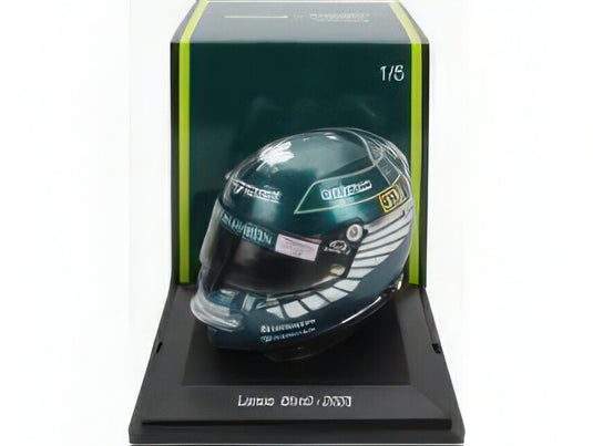 BELL HELMET - F1  CASCO HELMET ASTON MARTIN AMR23 TEAM ARAMCO COGNIZANT N 18 SEASON 2023 LANCE STROLL - GREEN/Spark 1/5ヘルメット