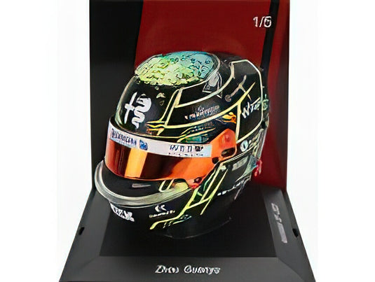 BELL F1 CASCO HELMETヘルメット 2023 ALFA ROMEO C43 TEAM STAKE N 24 AUSTRALIAN GP 2023 GUANYU ZHOU /Spark 1/5