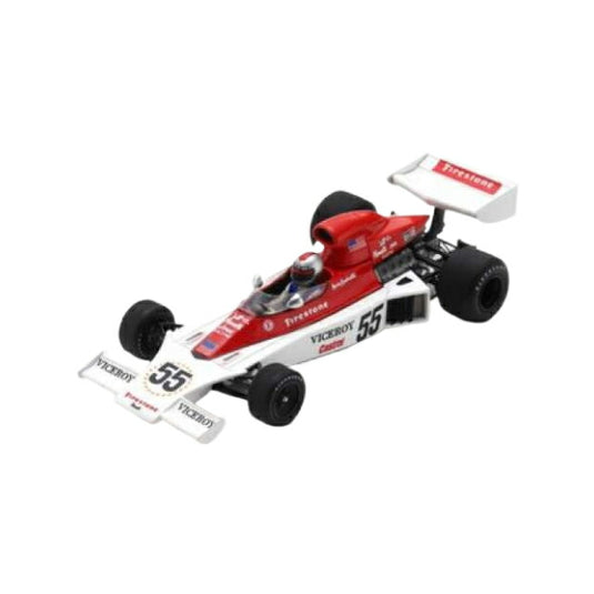 1974 Parnelli VPJ4 #55 Mario Andretti Canadian GP レジンシリーズ white/red/Spark 1/43ミニカー