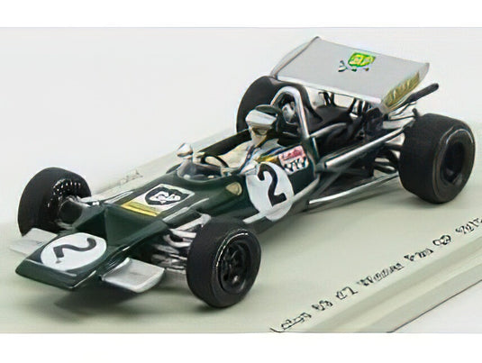 LOTUS  F1 69 N 2 WINNER GP PAU 1970 J.RINDT  BLUE/スパーク 1/43ミニカー