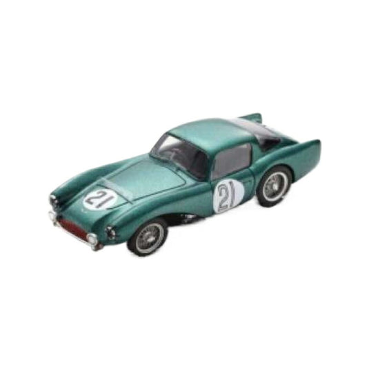 1954 Aston Martin DB3 S No.21 G. Whitehead/J. Stewart 24H Le Mans, green/Spark 1/43ミニカー