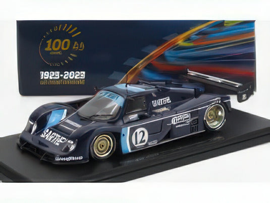 COUGAR - C24S 3.0L TURBO TEAM COURAGE COMPETITION M 12 24h LE MANS 1990 B.THUNER - A.IANETTA - P.PESSIOT - BLUE/Spark 1/43ミニカー