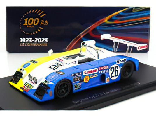 SIGMA  MC73 TEAM SIGMA AUTOMOTIVE N 26 24h LE MANS 1973 T.IKUZAWA  H.FUSHIDA  P.DAL BO  BLUE WHITE YELLOW/スパーク 1/43ミニカー