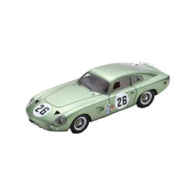1964 Aston Martin DP214 No.26 R. Salvadori/M. Salmon Daytona 2000km, lightgreen/Spark 1/43ミニカー