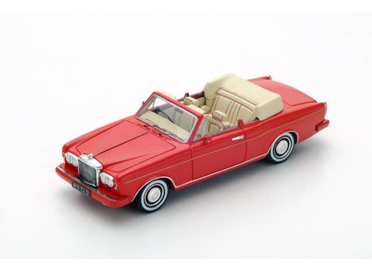 1984 Bentley Continental Convertible レジンシリーズ red/Spark 1/43ミニカー