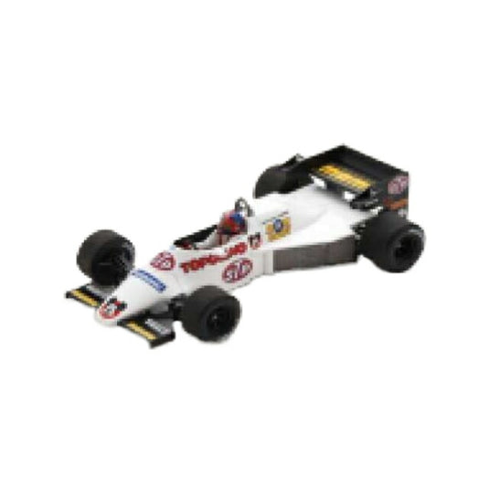 1984 Spirit 101 Emerson Fittipaldi Test Brazil レジンシリーズ white/black/Spark 1/43ミニカー