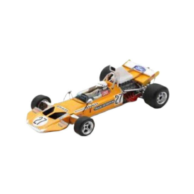 1972 Surtees TS9 No.27 John Love South African GP レジンシリーズyellow/white/Spark 1/43ミニカー