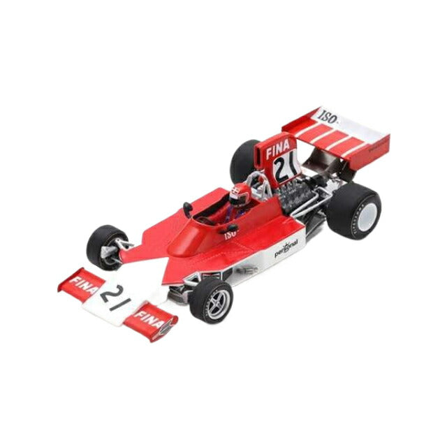1974 Iso FW #21 Tom Belso Swedish GP レジンシリーズ white/red/Spark 1/43ミニカー