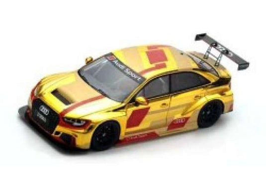 Audi RS 3 LMS 100th レジンシリーズyellow/gold/red/Spark 1/43ミニカー