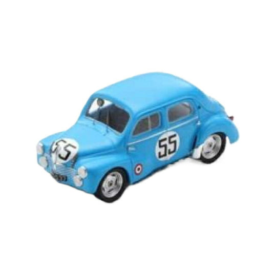 1952 Renault 4CV 1063 #55 J. Lecat/H. Senfftleben 24h Le Mans レジンシリーズblue/Spark 1/43ミニカー