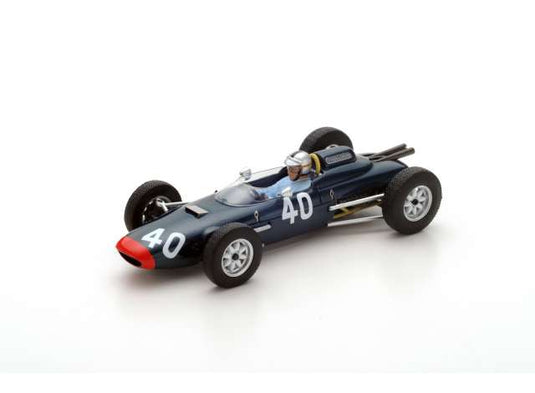 1963 Lola Mk4 #40 Italian GP Mike Hailwood レジンシリーズ dark blu/Spark 1/43ミニカー