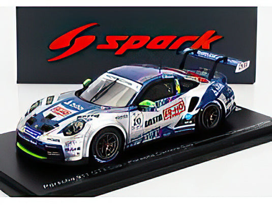 PORSCHE 911 992 GT3 CUP N 20 PORSCHE CARRERA CUP SCANDINAVIA CHAMPION 2023 OLA NILSSON SILVER BLUE/Spark 1/43ミニカー 300台限定