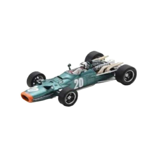 1968 BRM P133 No.20 Pedro Rodr?guez French GP レジンシリーズgreen/Spark 1/43ミニカー