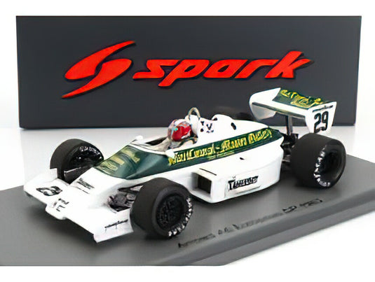 ARROWS  F1 A6 N 29 EUROPEAN GP 1983 M.SURER  WHITE GREEN/スパーク 1/43ミニカー