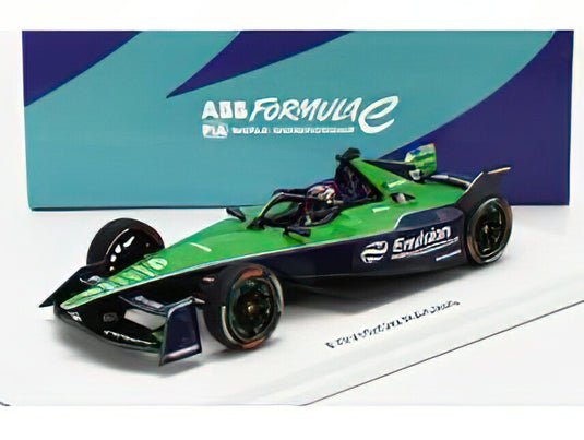JAGUAR - FORMULA-E I-TYPE 6 TEAM ENVISION RACING N 16 SEASON 2023-2024 SEBASTIEN BUEMI - GREEN BLACK/Spark 1/43ミニカー