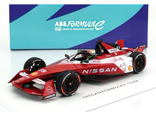NISSAN - FORMULA-E E-4ORCE 04 TEAM NISSAN N 23 SEASON 2023-2024 SACHA FENESTRAZ - RED WHITE/Spark 1/43ミニカー