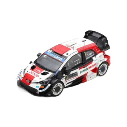 2021 TOYOTA Yaris WRC TOYOTA Gazoo Racing WRT No.1 S?bastien Ogier/Julien Ingrassia Winner Rally Monte Carlo 50th WRC Victory レジンシリーズ white/red/blue/Spark 1/43ミニカー