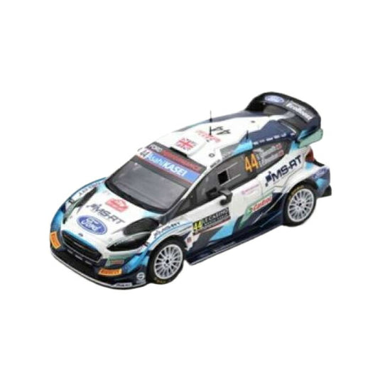 2021 Ford Fiesta WRCM-Sport Ford WRT No.44 Gus Greensmith/Elliott Edmondson Rally Monte Carlo レジンシリーズ white/blue/black/Spark 1/43ミニカー
