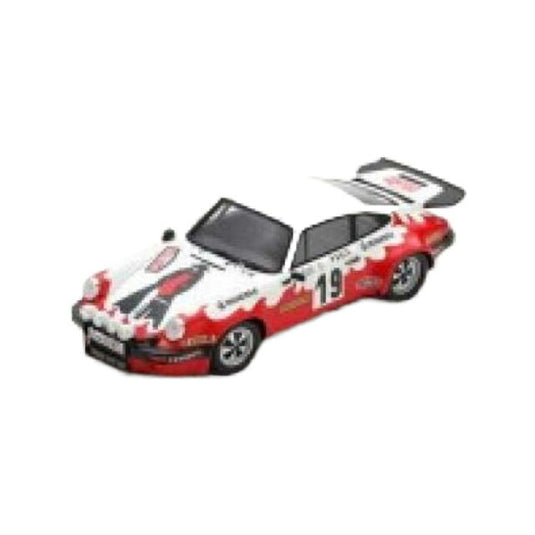 1977 Porsche 911 Carrera #19 Bernard B?guin/Guy Gillot 24H Le Mans レジンシリーズ white/red/Spark 1/43ミニカー