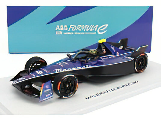 MASERATI  FORMULAE TIPO FOLGORE TEAM MSG RACING N 48 9th DIRIYAH EPRIX 20222023 EDOARDO MORTARA  BLUE BLACK/スパーク 1/43ミニカー
