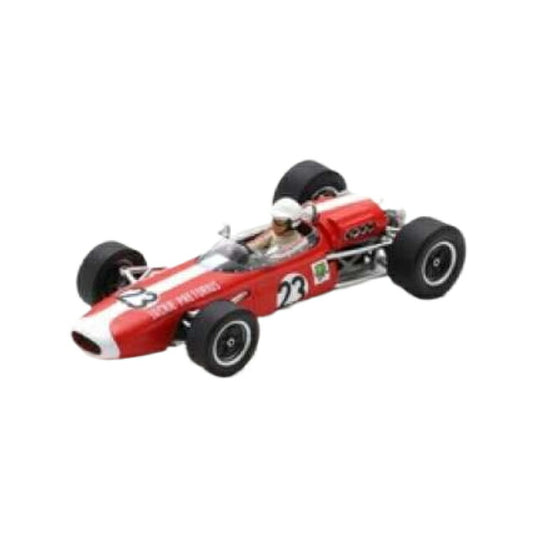 1968 Brabham BT11 #23 Jackie Pretorius South African GP レジンシリーズred/white/Spark 1/43ミニカー