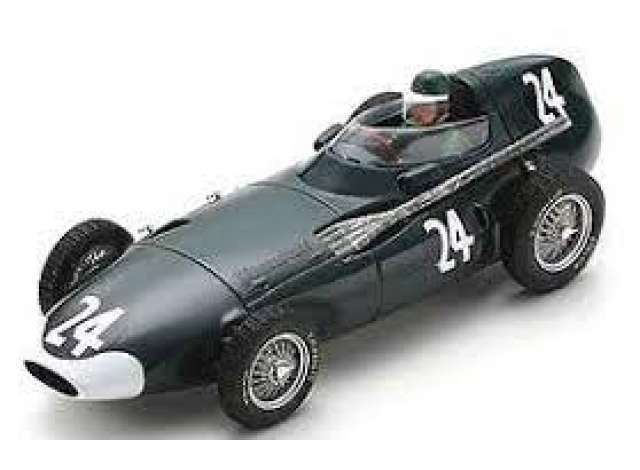 1956 Vanwall VW2 #24 French GP, Mike Hawthorn, レジンモデル dark green/Spark 1/43ミニカー