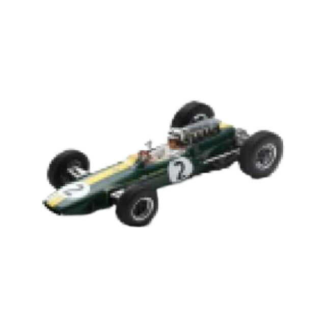 1966 Lotus 33 #2 Pedro Rodr?guez French GP レジンシリーズblack/yellow/Spark 1/43ミニカー