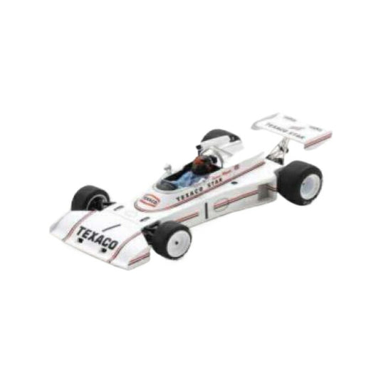 1973 Lotus 74 No.1 Emerson Fittipaldi I. G. B. GP F2 レジンシリーズwhite/Spark 1/43ミニカー