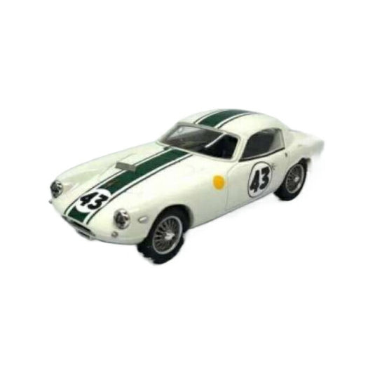 1964 Lotus Elite No.43 C. Hunt/J. Wagstaff 24H Le Mans レジンシリーズ white/darkgreen/Spark 1/43ミニカー