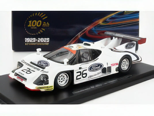 RONDEAU - M482 3.3L V8 TEAM FORD CONCESSIONAIRES FRANCE N 26 24h LE MANS 1983 J.RONDEAU - A.FERTE - M.FERTE - WHITE/Spark 1/43ミニカー