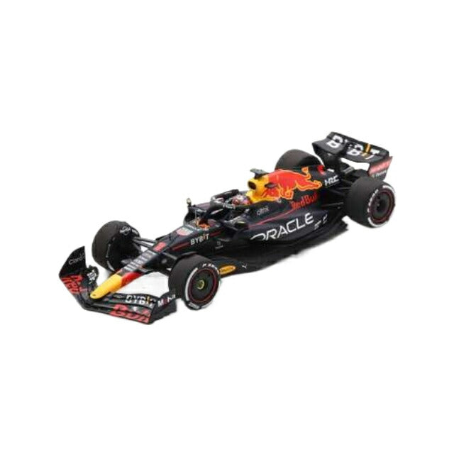 2022 Oracle Red Bull Racing RB18 #1 Max Verstappen Oracle Red Bull Racing Winner Miami GP blue/red/yellow/Spark 1/43ミニカー