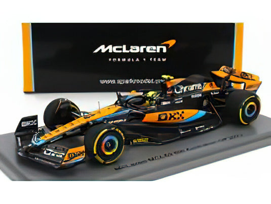 McLAREN F1 MCL60 TEAM McLAREN N 4 AUSTRALIAN GP 2023 LANDO NORRIS ORANGE BLACK BLUE/SPARK 1/43ミニカー