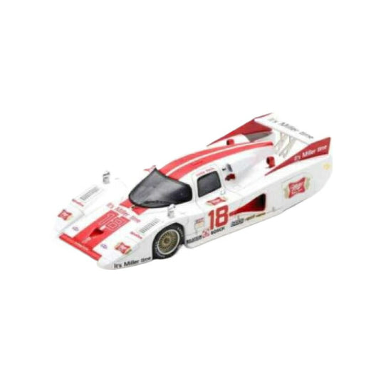 1982 Lola T600 No.18 John Paul Jr. Winner Laguna Seca 100 Miles IMSA レジンシリーズwhite/red/Spark 1/43ミニカー